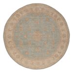 Ziegler Teppe rundt  - 202 x 200 cm - lyseblå