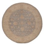 Ziegler Teppe rundt  - 200 x 195 cm - blå
