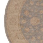 Ziegler Teppe rundt  - 200 x 195 cm - blå