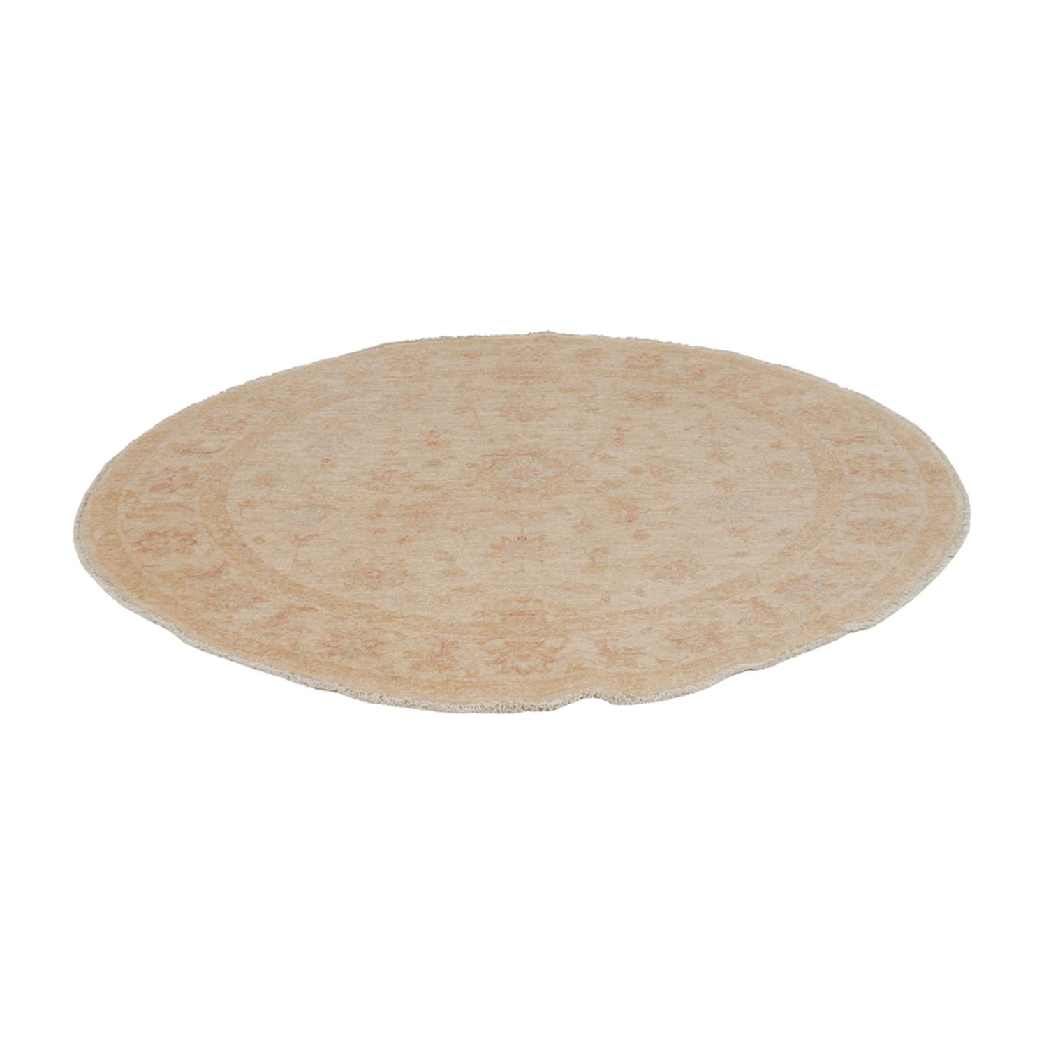 Ziegler Teppe rundt  - 152 x 150 cm - lys beige