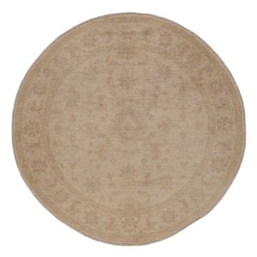 Ziegler Teppe rundt  - 152 x 150 cm - lys beige