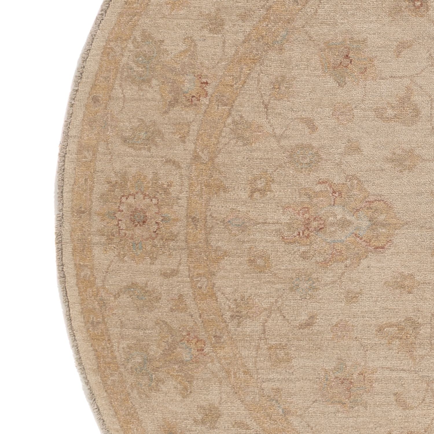 Ziegler Teppe rundt  - 150 x 150 cm - lys beige