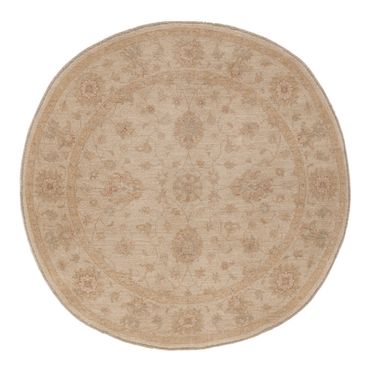 Ziegler Teppe rundt  - 150 x 150 cm - lys beige