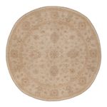 Ziegler Teppe rundt  - 150 x 150 cm - lys beige