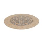 Ziegler Teppe rundt  - 150 x 150 cm - blå