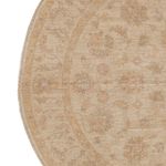 Ziegler Teppe rundt  - 149 x 149 cm - lys beige