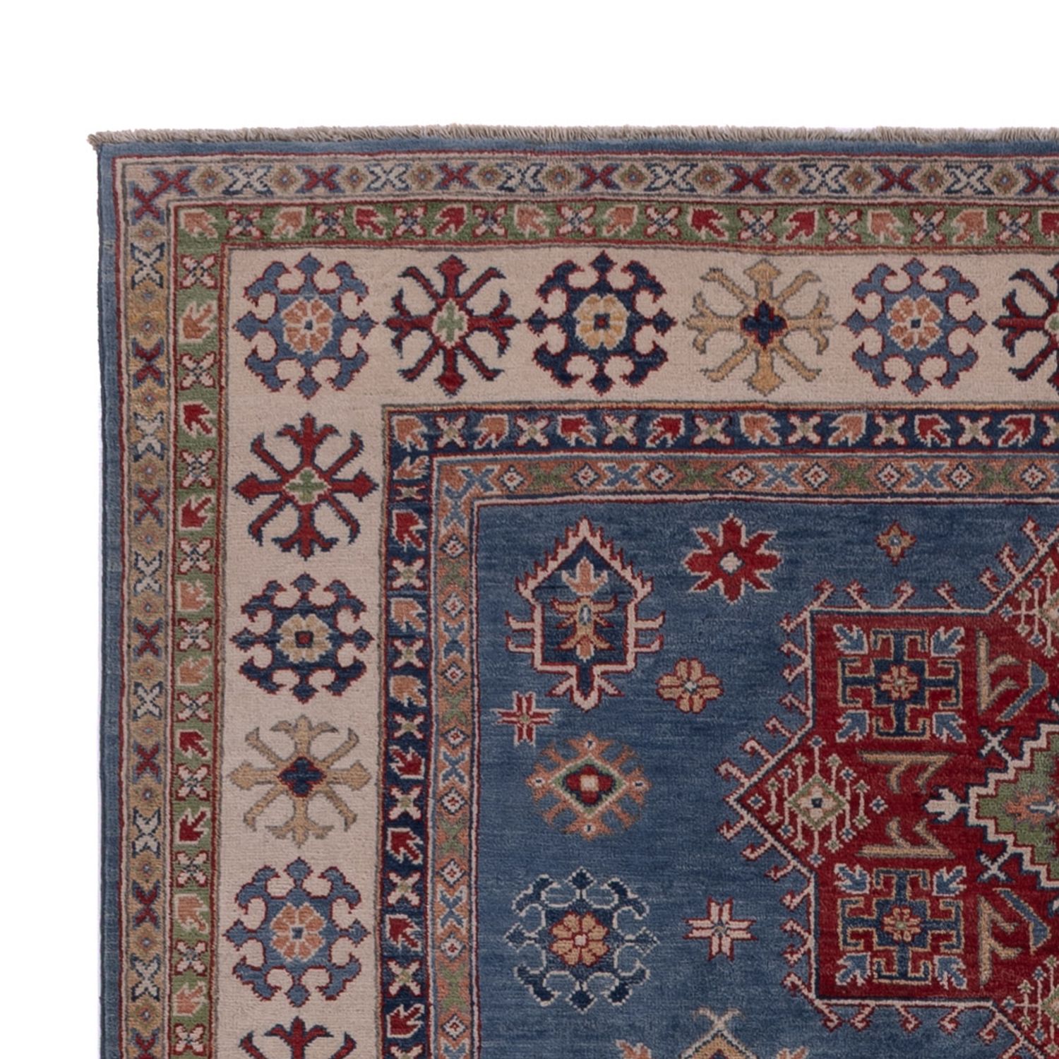 Ziegler Teppich - Kazak - 292 x 201 cm - blau