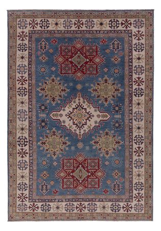Ziegler Teppich - Kazak - 292 x 201 cm - blau