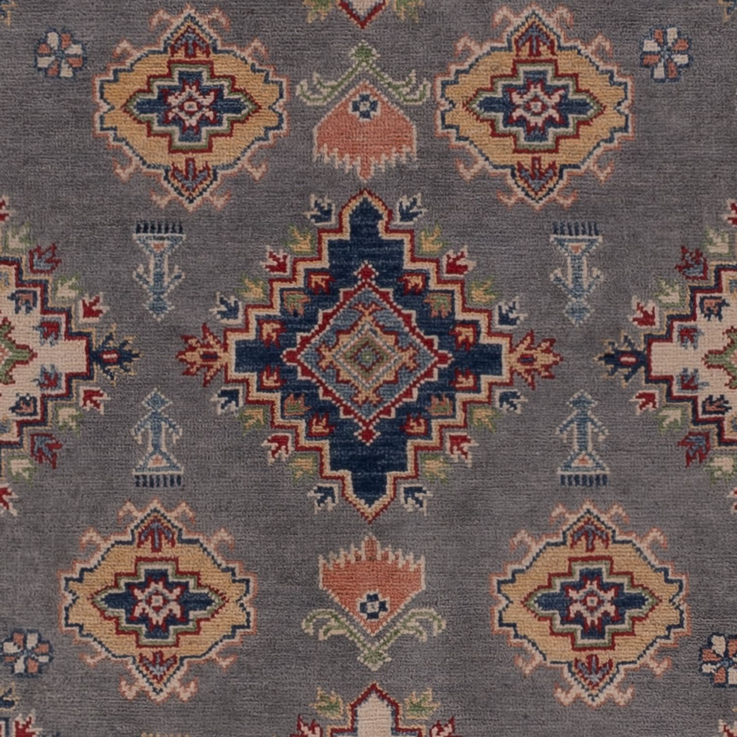 Ziegler Teppich - Kazak - 298 x 198 cm - dunkelblau