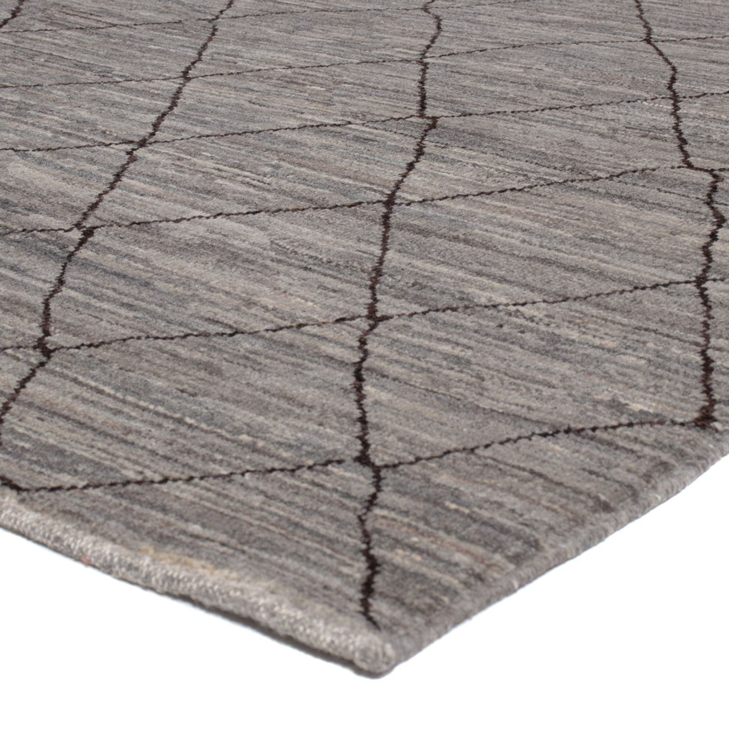 Berber Teppich - 300 x 205 cm - dunkelgrau