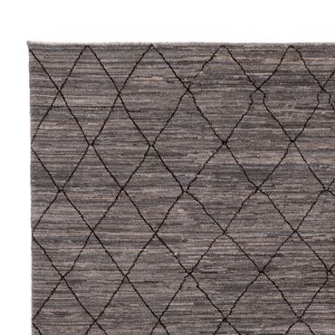 Berber Teppich - 300 x 205 cm - dunkelgrau