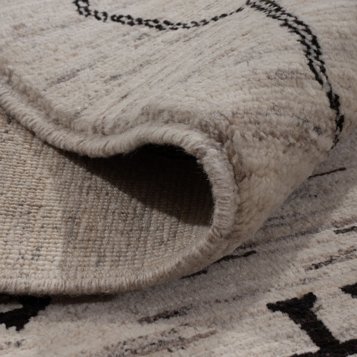 Berber Teppich - 296 x 201 cm - grau