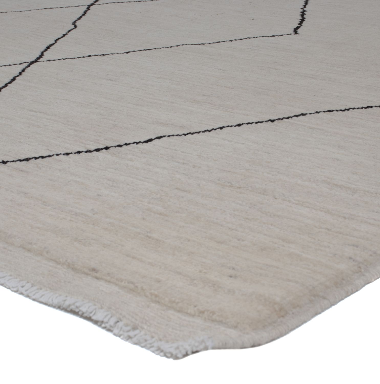 Berber Teppich - 297 x 205 cm - hellgrau