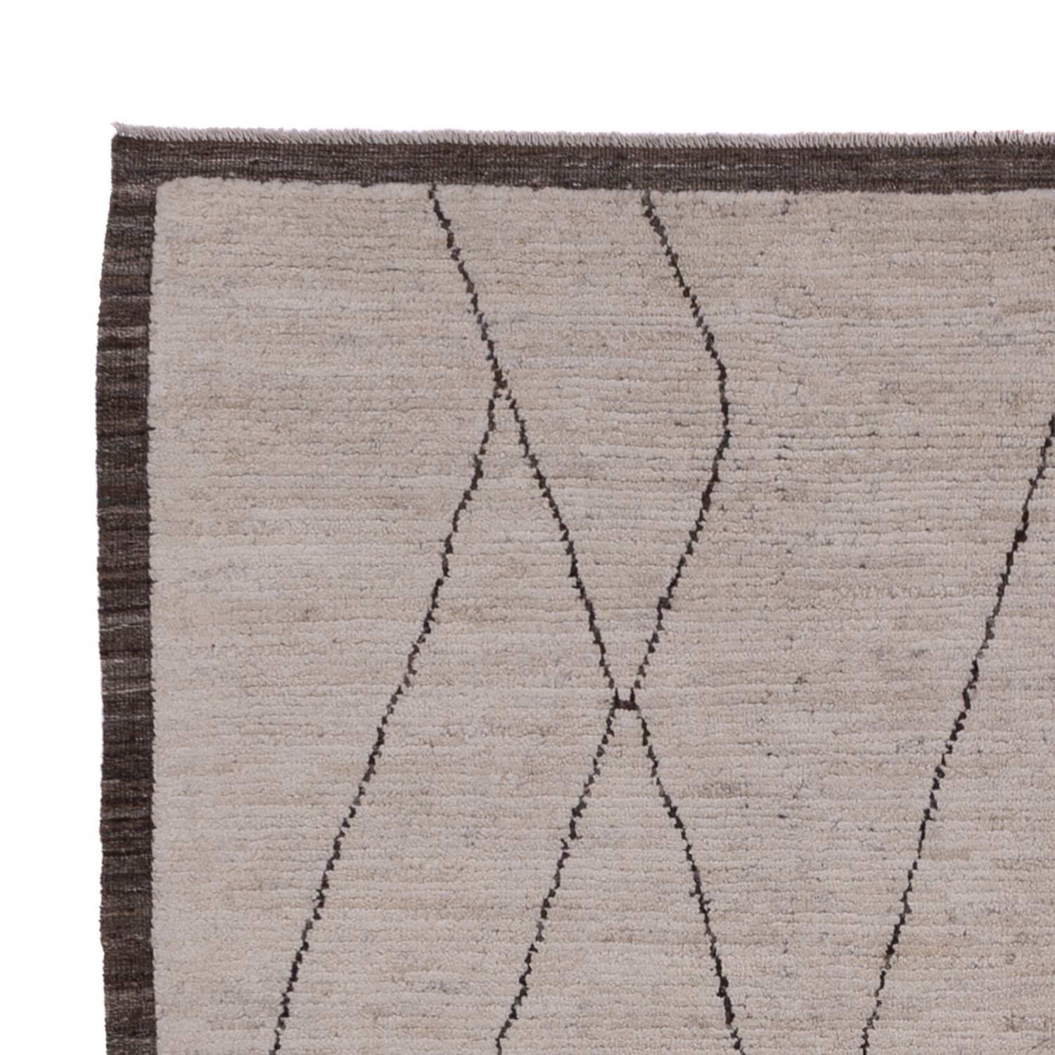 Berber Teppich - 293 x 202 cm - hellgrau