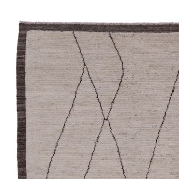 Berber Teppich - 293 x 202 cm - hellgrau