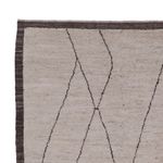 Berber Teppich - 293 x 202 cm - hellgrau