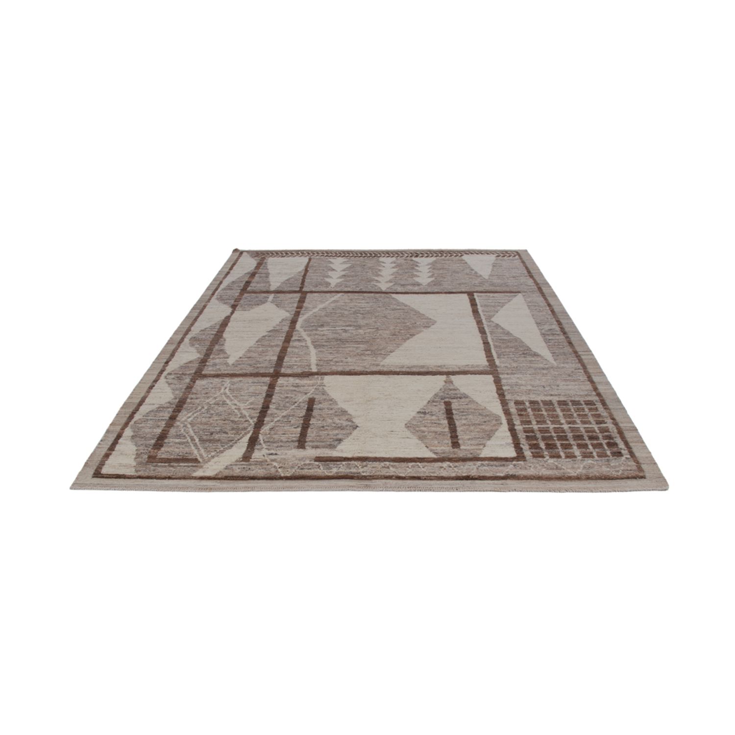 Berber Teppich - 296 x 201 cm - dunkelgrau