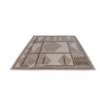 Berber Teppich - 296 x 201 cm - dunkelgrau