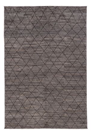 Alfombra bereber - 297 x 199 cm - gris oscuro