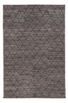 Alfombra bereber - 297 x 199 cm - gris oscuro