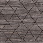 Alfombra bereber - 297 x 199 cm - gris oscuro