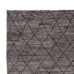 Alfombra bereber - 297 x 199 cm - gris oscuro