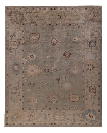 Ziegler Teppich - Usak - 300 x 247 cm - dunkelbeige