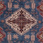 Ziegler Teppich - Kazak - 295 x 202 cm - blau