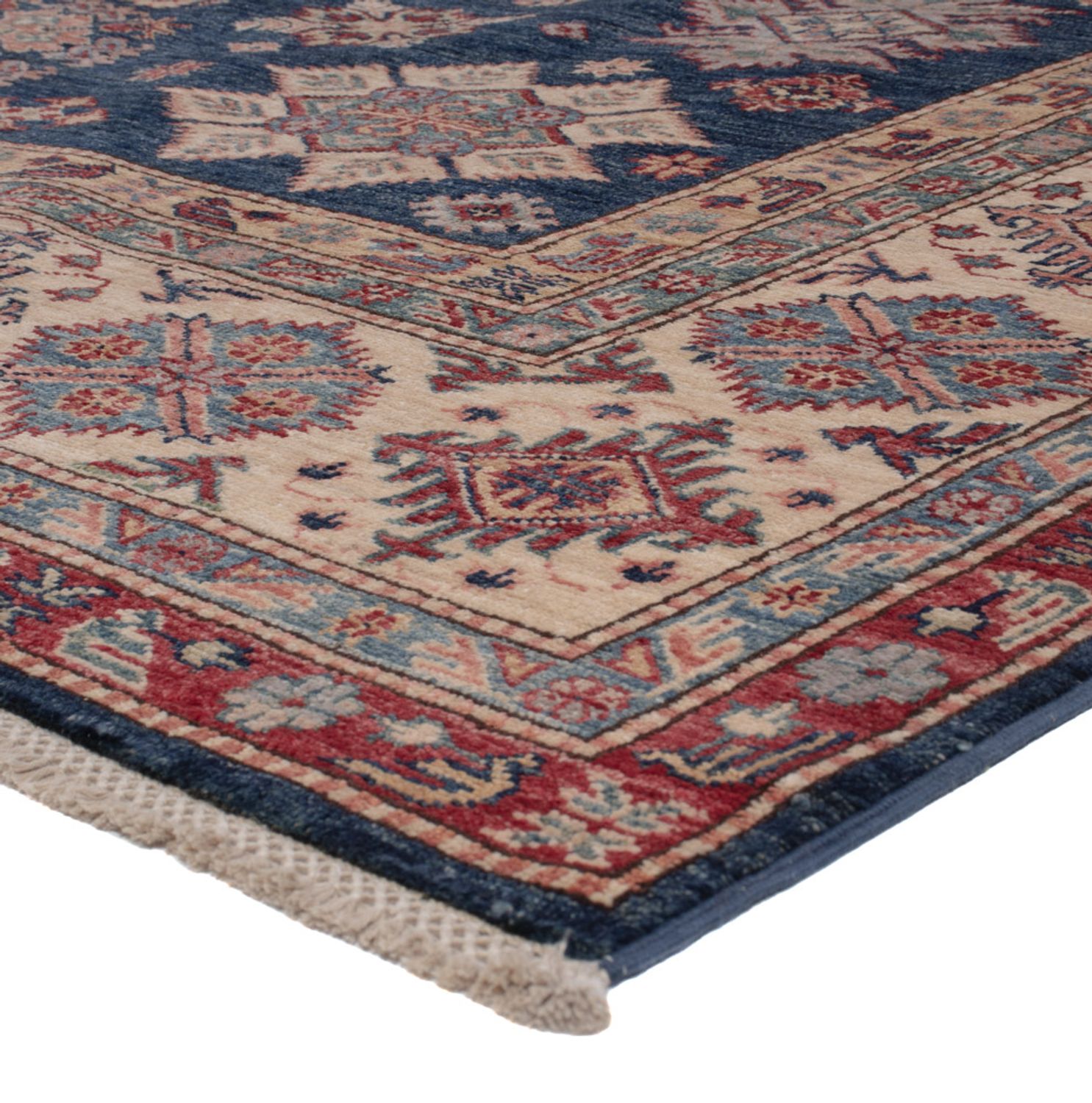Ziegler Teppich - Kazak - 296 x 202 cm - blau