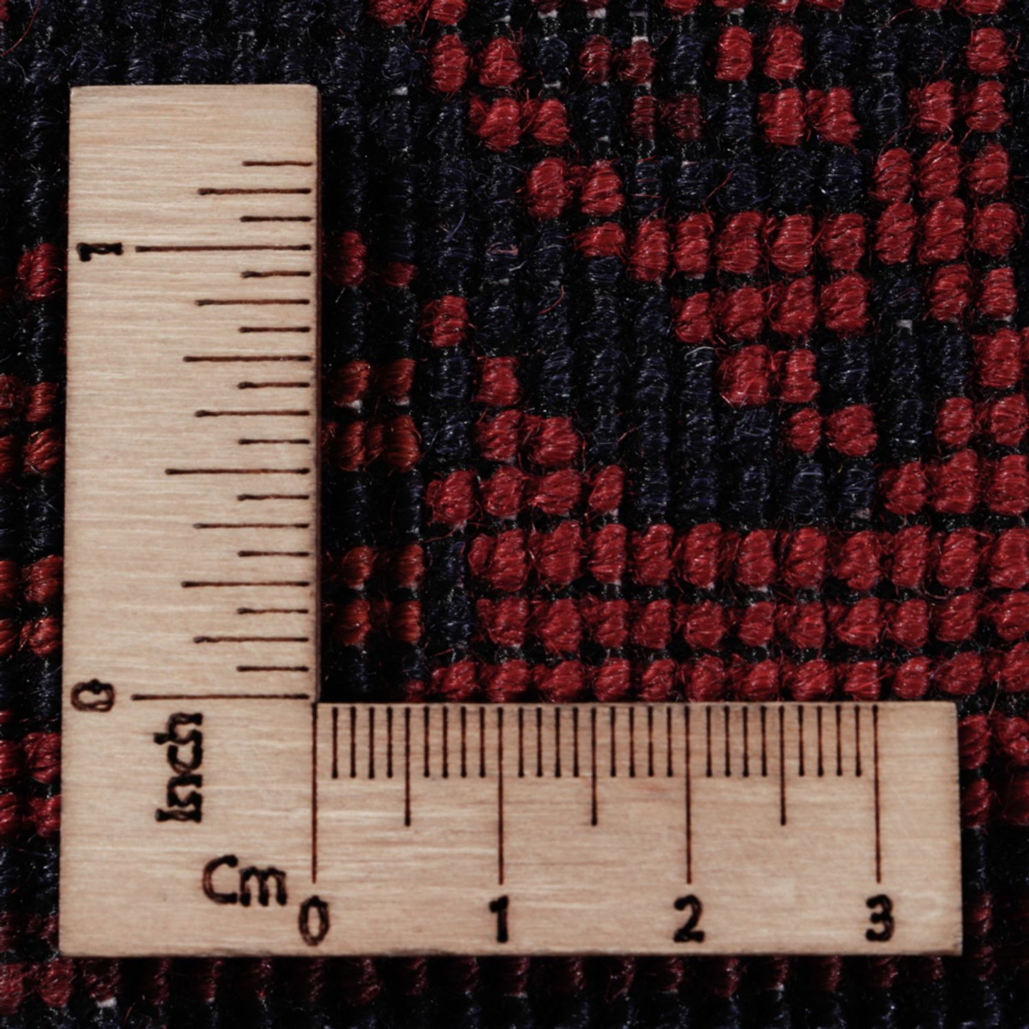 Afghan Teppich - Kunduz - 309 x 203 cm - dunkelrot