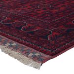 Afghan Teppich - Kunduz - 300 x 198 cm - dunkelrot