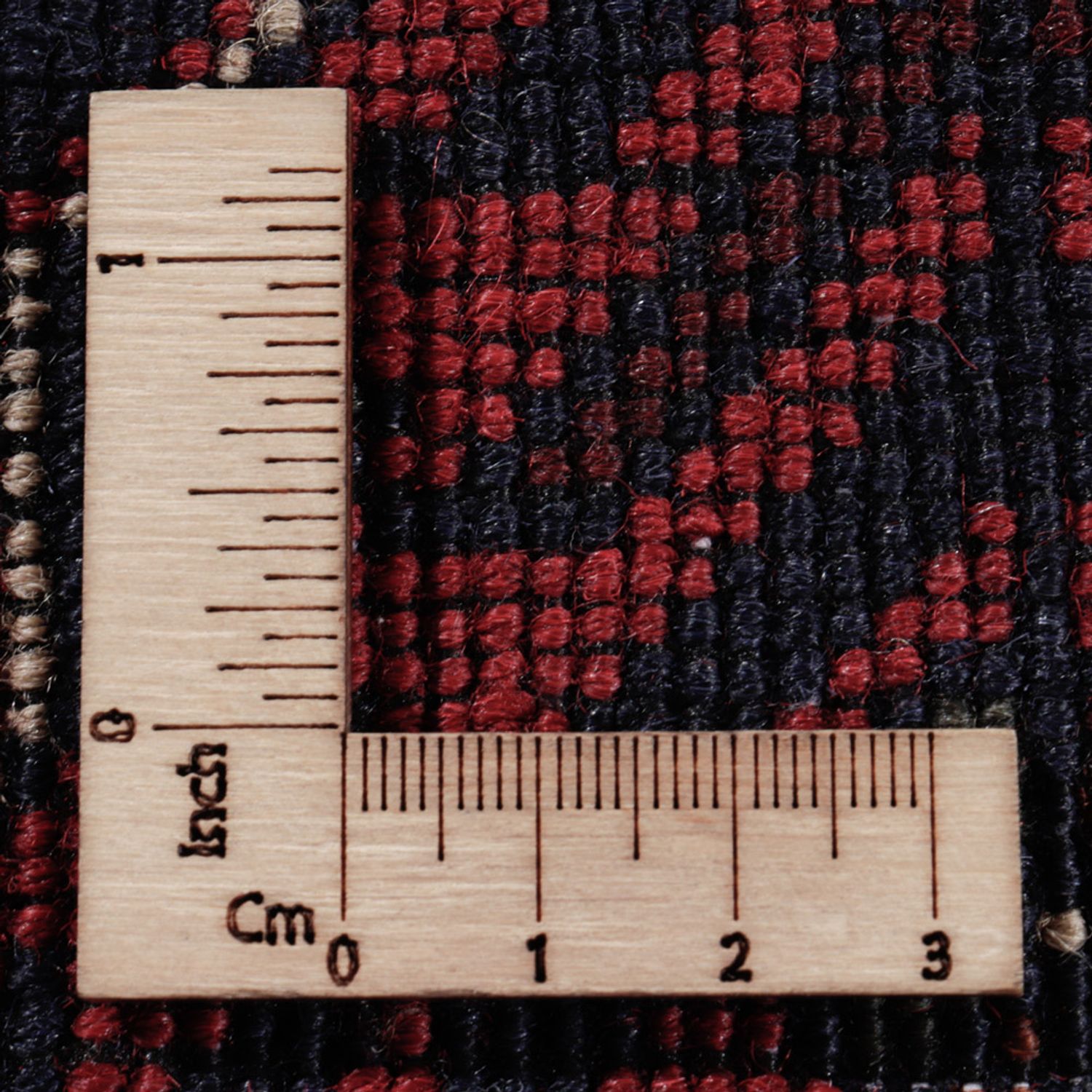 Afghan Teppich - Kunduz - 300 x 202 cm - dunkelrot