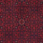 Afghan Teppich - Kunduz - 288 x 204 cm - dunkelrot