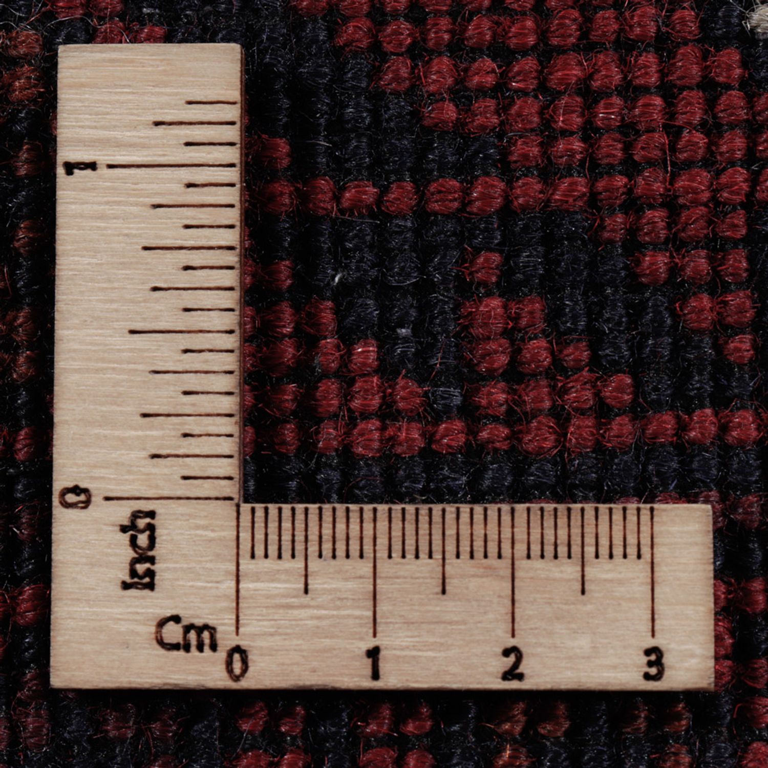 Afghan Teppich - Kunduz - 307 x 197 cm - dunkelrot