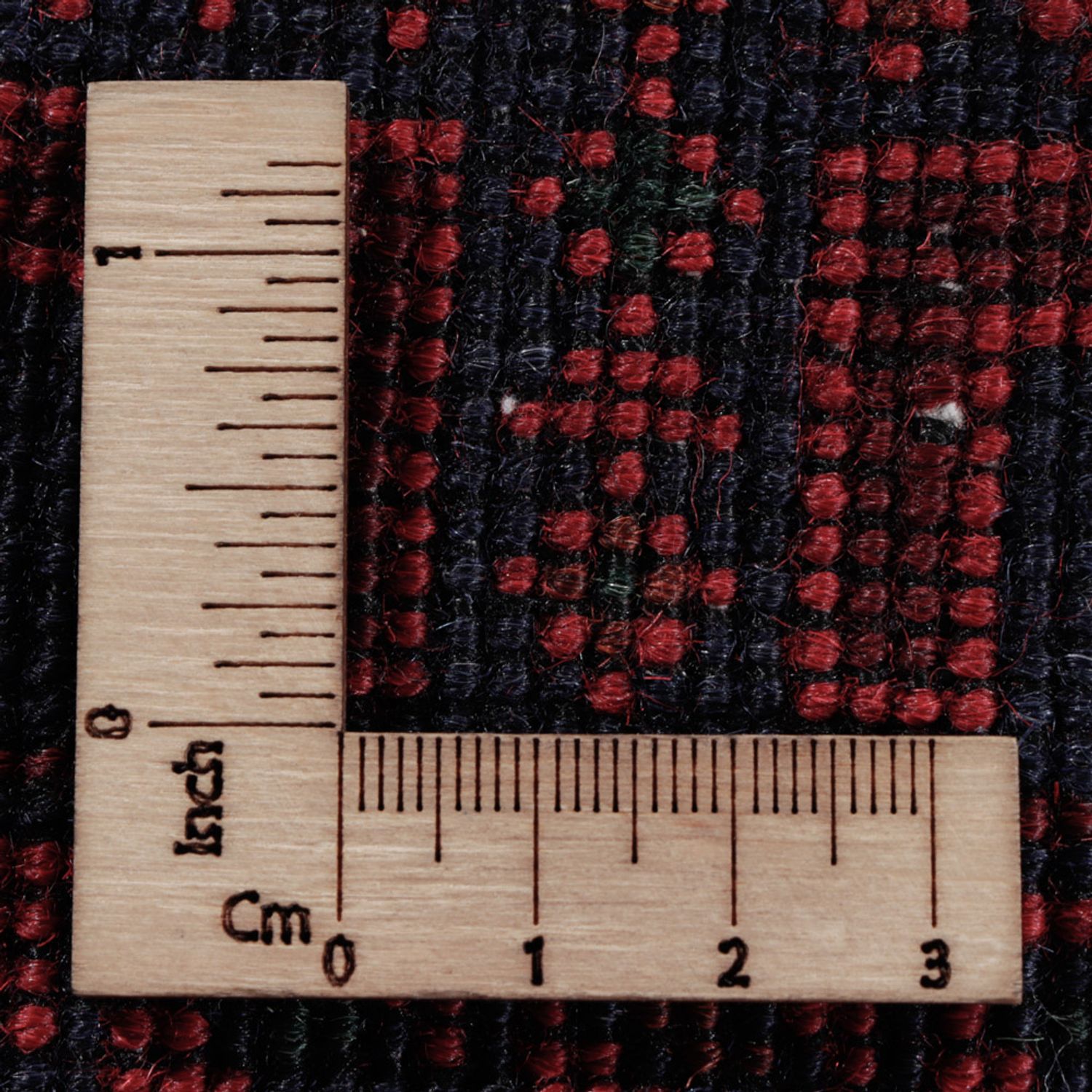 Afghan Teppich - Kunduz - 301 x 200 cm - dunkelrot