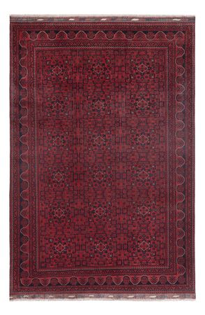 Afghan Teppich - Kunduz - 287 x 195 cm - dunkelrot