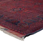 Afghan Teppich - Kunduz - 287 x 200 cm - dunkelrot