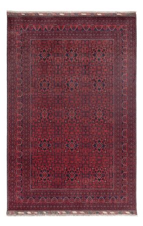 Afghan Teppich - Kunduz - 297 x 195 cm - dunkelrot