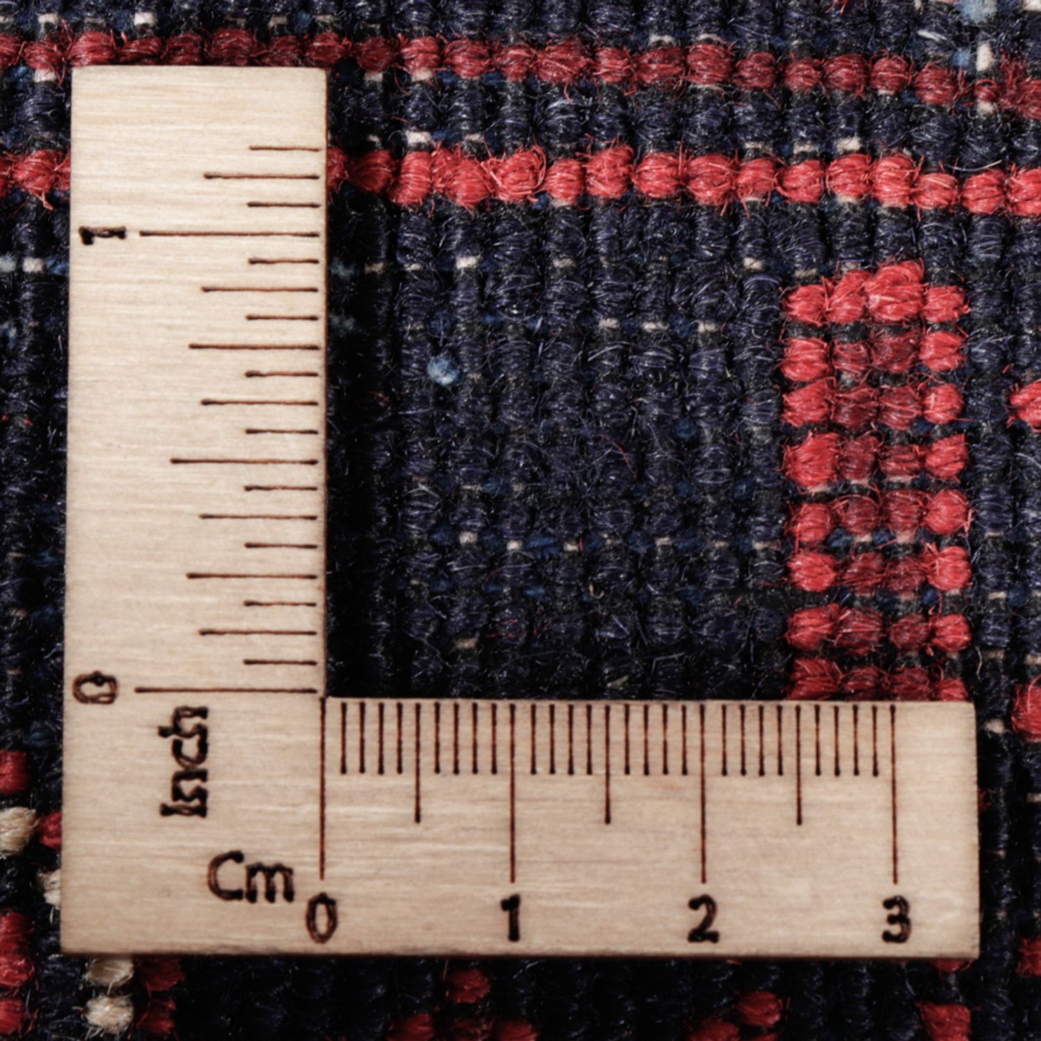 Afghan Teppich - Kunduz - 294 x 197 cm - dunkelrot