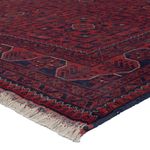 Afghan Teppich - Kunduz - 294 x 197 cm - dunkelrot