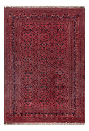 Afghan Teppich - Kunduz - 288 x 198 cm - dunkelrot