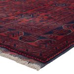 Afghan Teppich - Kunduz - 288 x 197 cm - dunkelrot