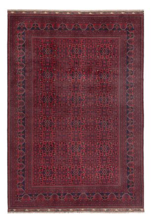 Afghan Teppich - Kunduz - 285 x 199 cm - dunkelrot