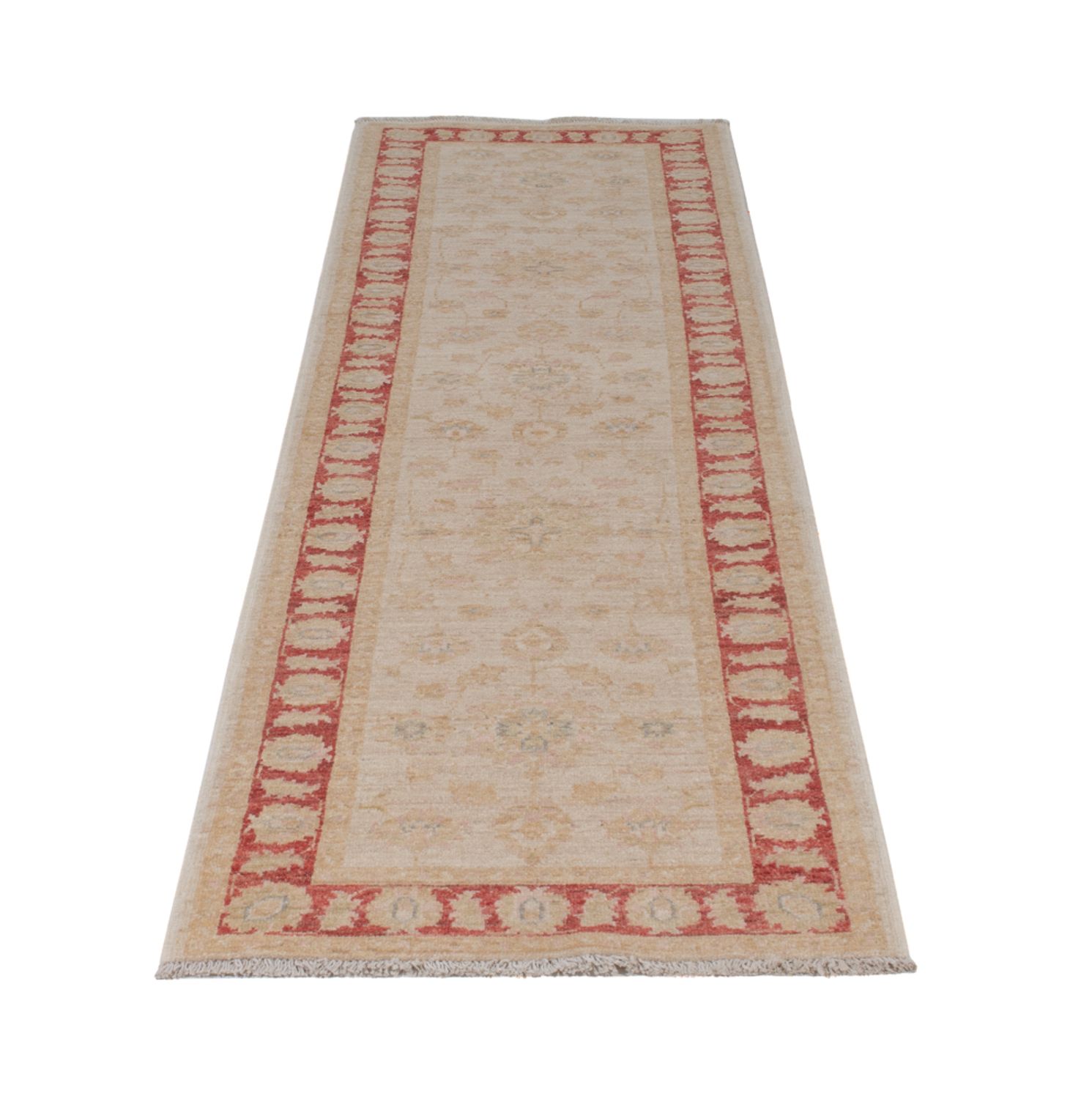 Läufer Ziegler - 243 x 68 cm - hellbeige