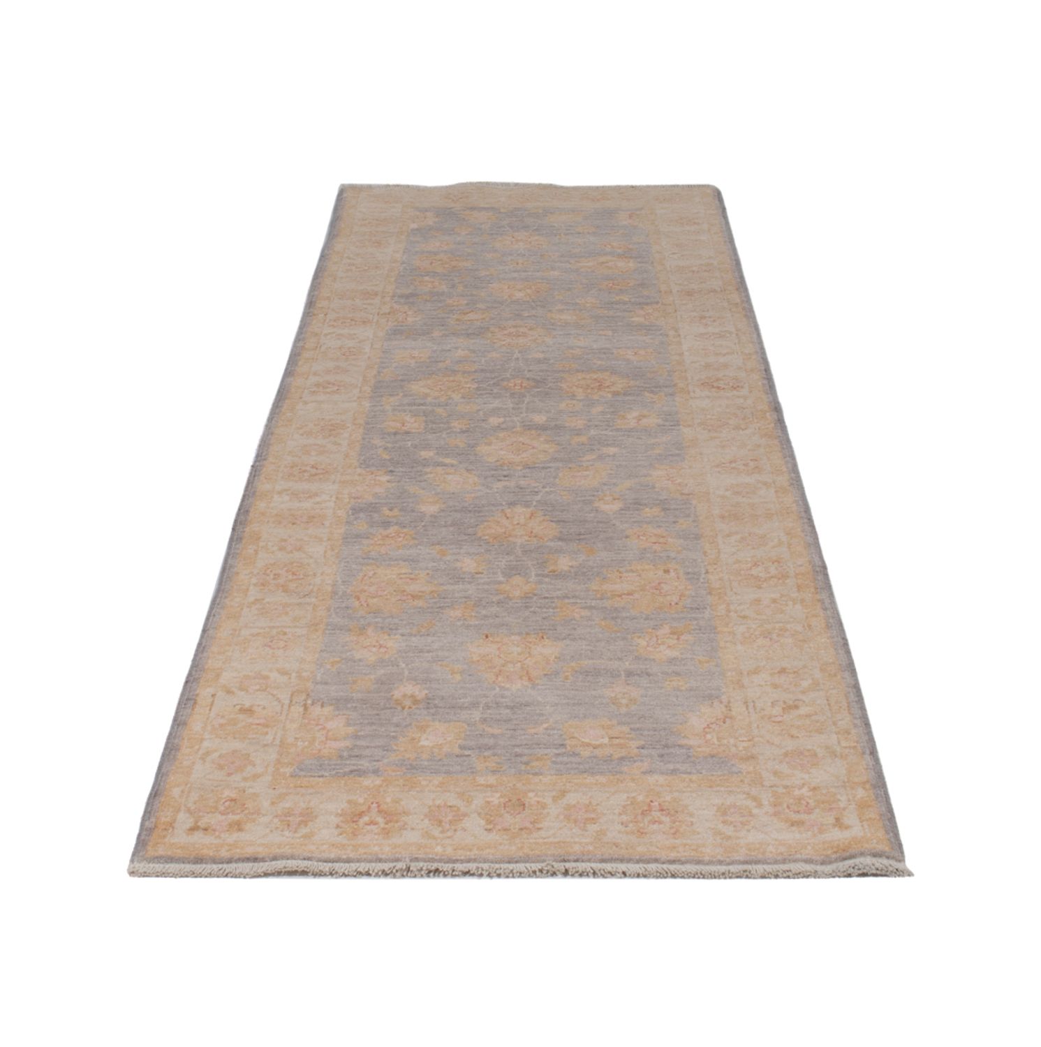 Läufer Ziegler - 258 x 81 cm - hellblau