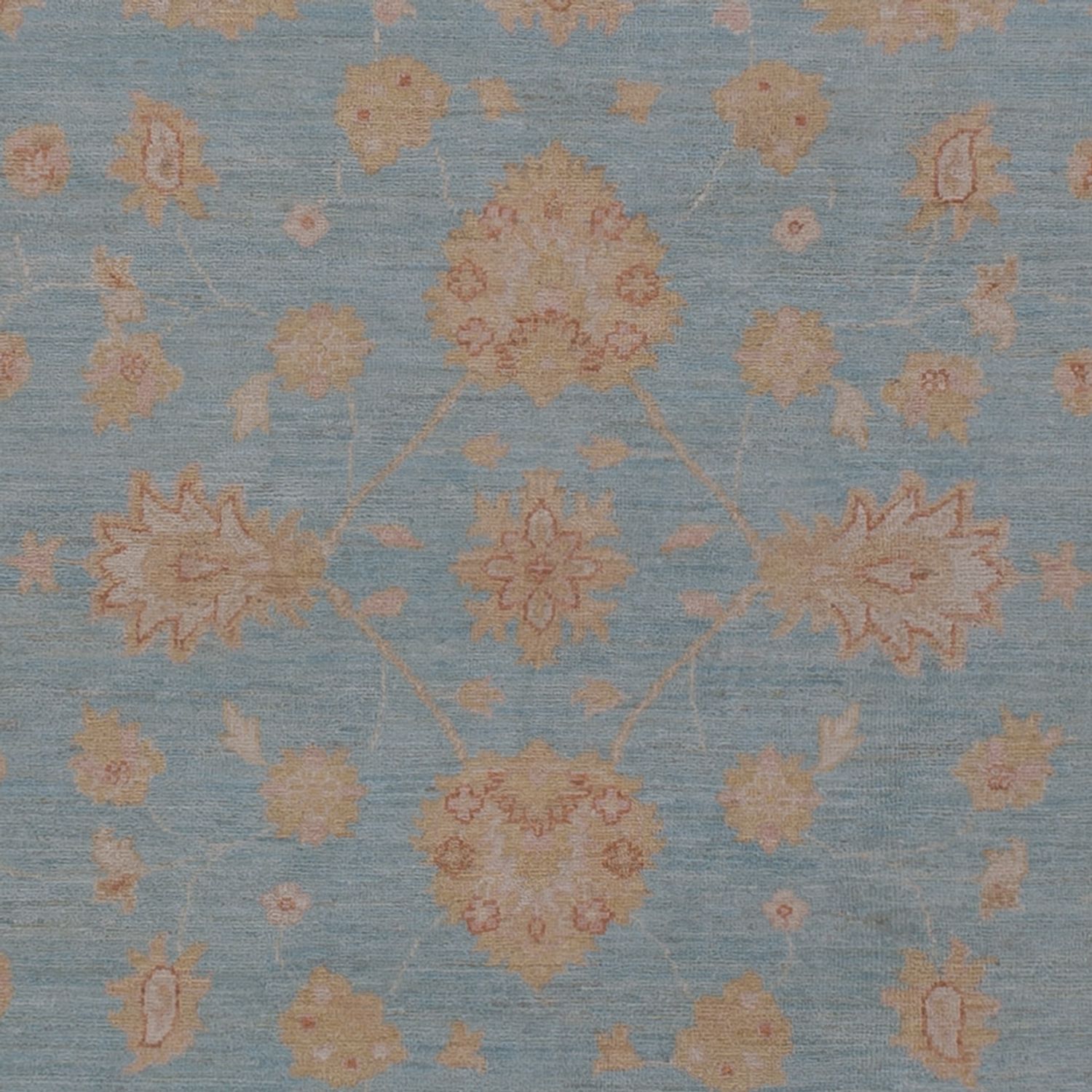 Ziegler Teppe - 355 x 255 cm - blå