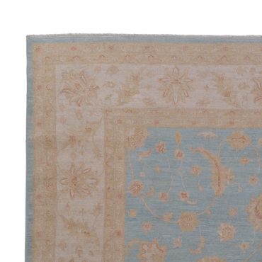 Ziegler Teppe - 355 x 255 cm - blå