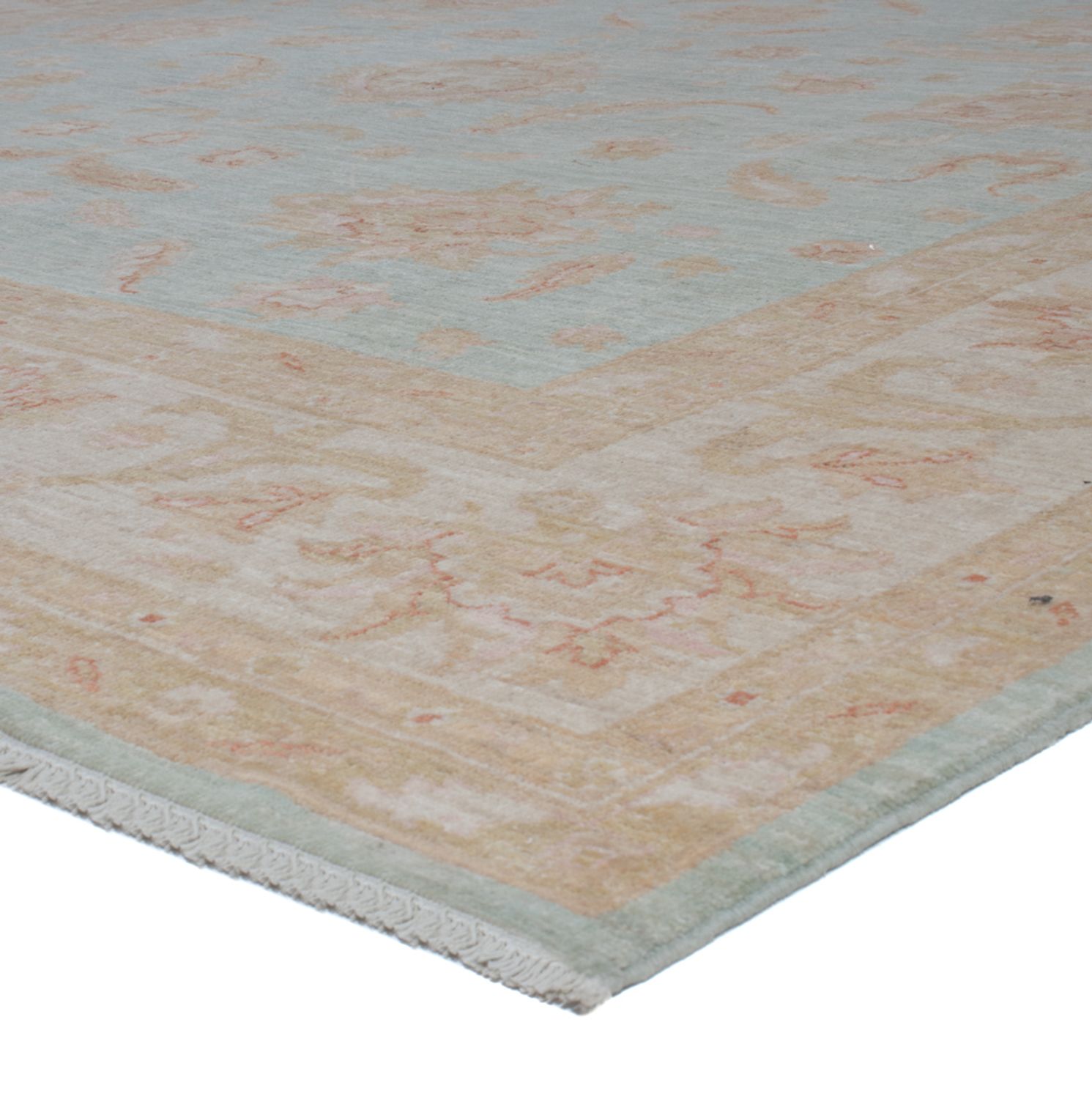 Ziegler Teppe - 344 x 253 cm - blå