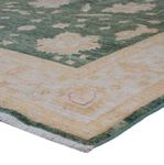 Ziegler Teppich - 232 x 169 cm - grün