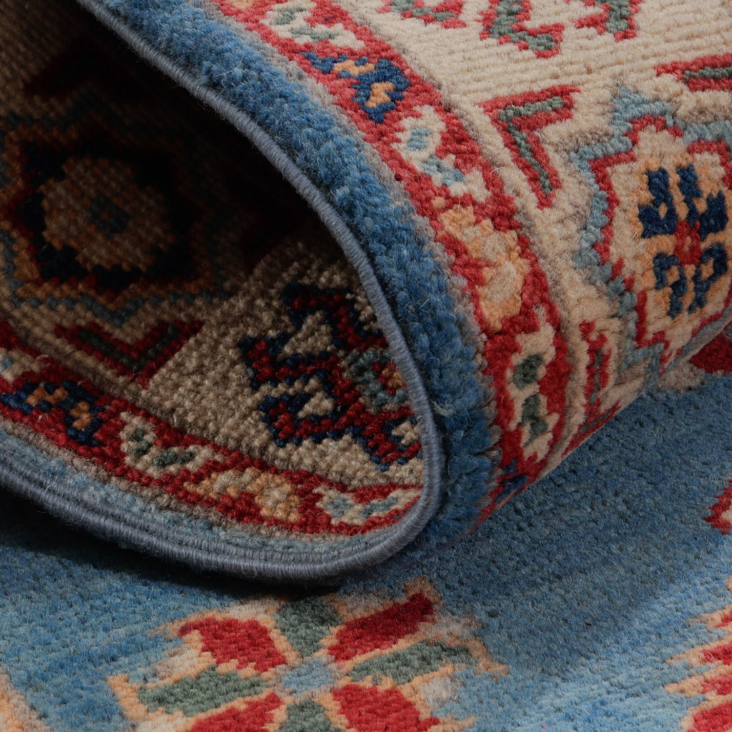 Runner Zieglerův koberec - Kazak - 299 x 85 cm - zelená